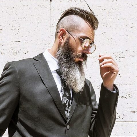 Modest Grey Beard Styles For Men Macho Vibes