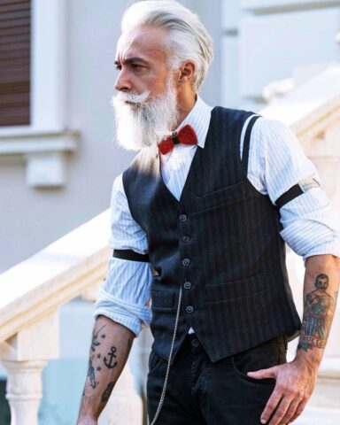 40 Modest Grey Beard Styles For Men – Macho Vibes