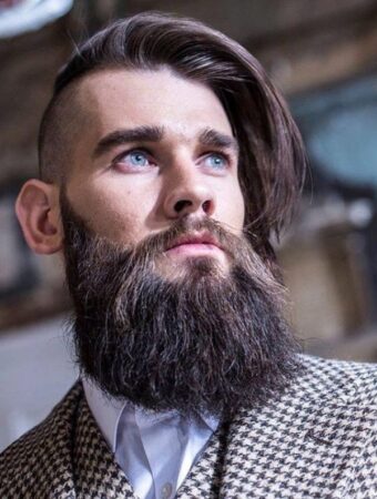 42 Viral Undercut Hairstyles With Beard For Men – Macho Vibes