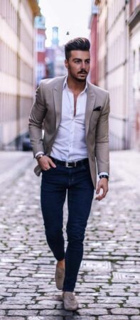 40 Best Tucked In Shirt Outfits For Men – Macho Vibes