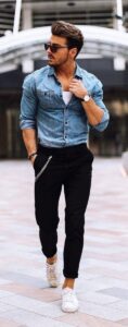 40 Best Tucked In Shirt Outfits For Men – Macho Vibes