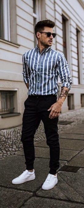 40 Best Tucked In Shirt Outfits For Men – Macho Vibes