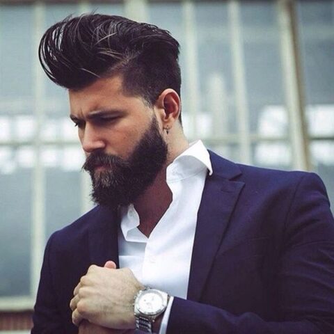 40 Dynamic Hipster Haircut For Men With A Beard – Macho Vibes